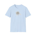 Sunflower Sketch Unisex T‑Shirt — Minimalist Floral Line Art Tee