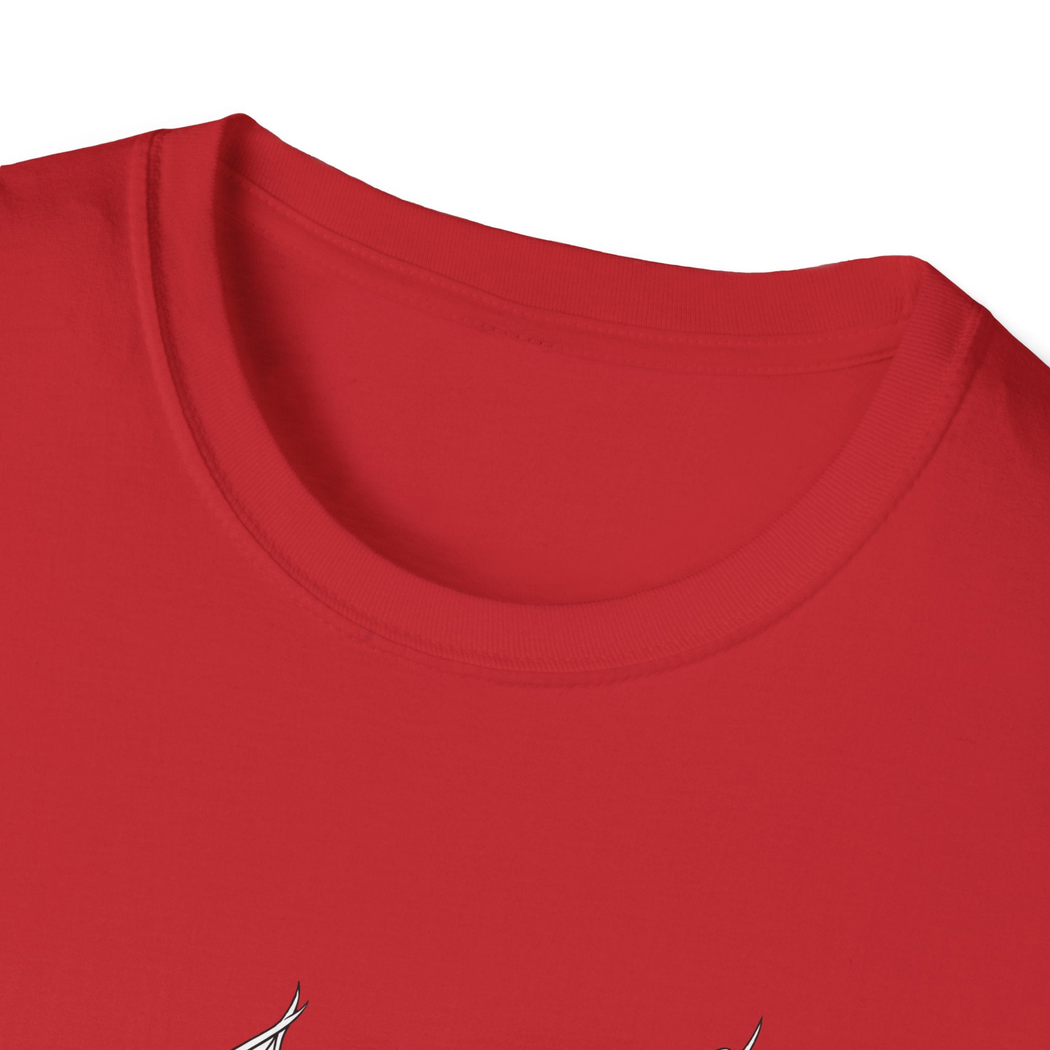 Rose Sketch Unisex T‑Shirt — Minimalist Floral Line Art Tee